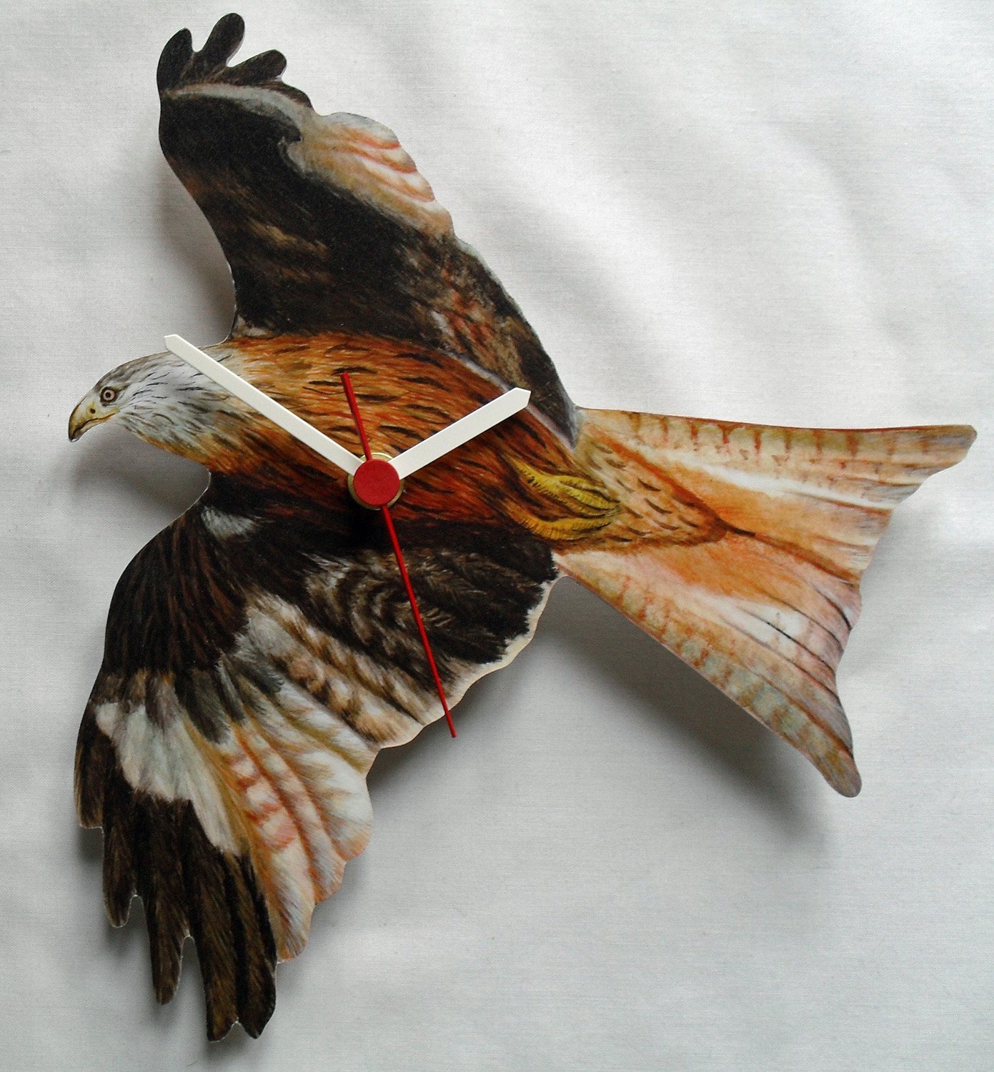 Red Kite 'A' Wall Clock B4A Amazon.co.uk Kitchen & Home