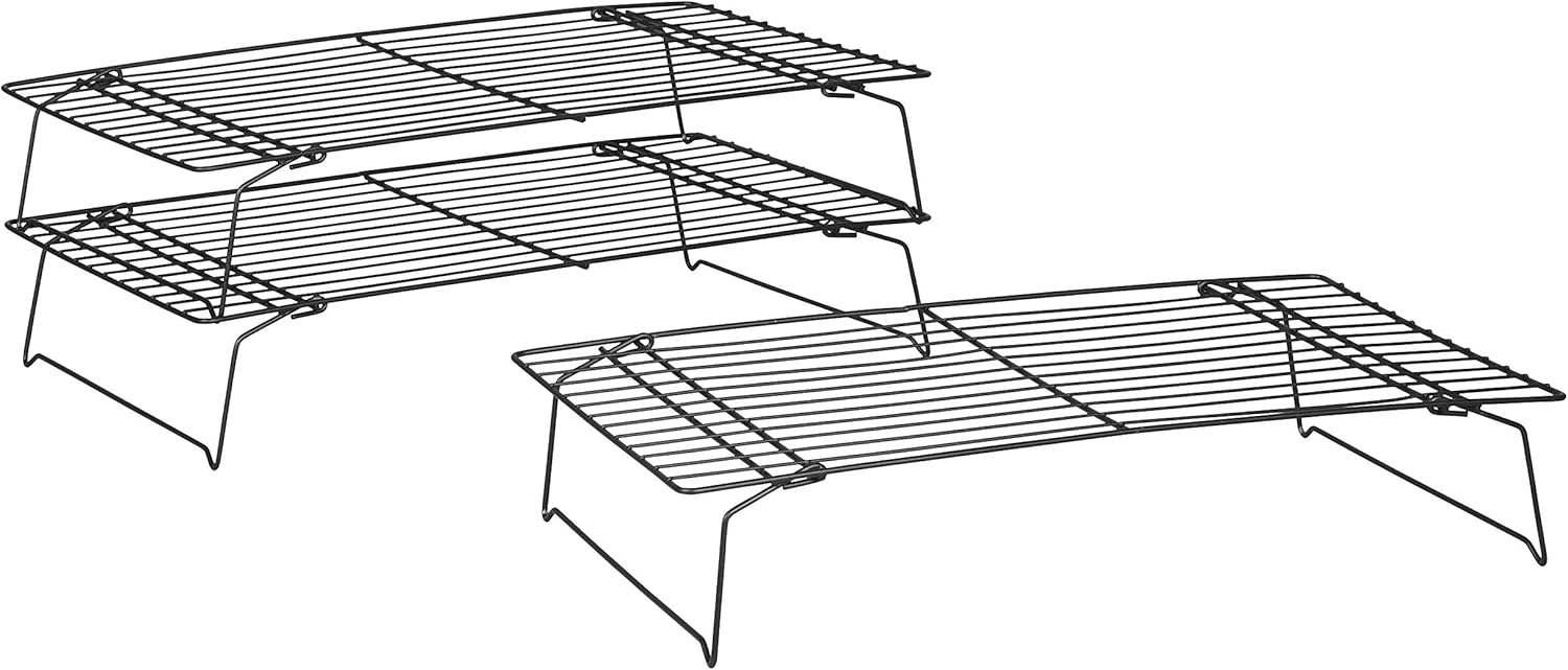 Wilton Excelle Elite 3-Tier Cooling Rack for Cookies, Cakes and More: Kitchen & Dining