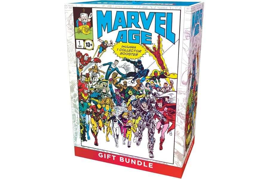 Magic: The Gathering | Marvel Super Heroes - Bundle: Gift Edition (Deluxe Bundle with 1 Collector Booster, 9 Play Boosters, 30 Lands, 1 Alt-Art Card + Exclusive Accessories)