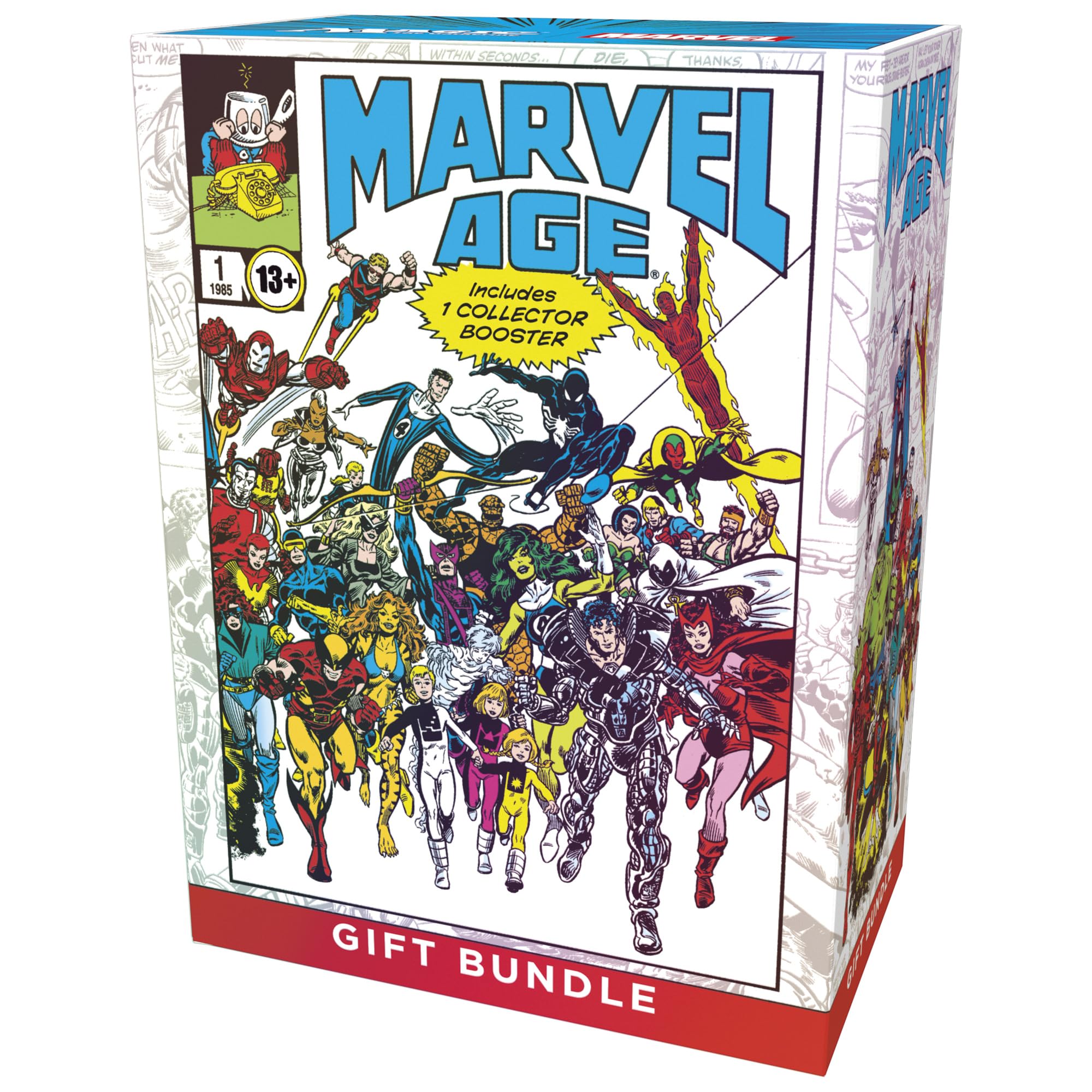 Magic: The Gathering | Marvel Super Heroes - Bundle: Gift Edition (Deluxe Bundle with 1 Collector Booster, 9 Play Boosters, 30 Lands, 1 Alt-Art Card + Exclusive Accessories)