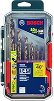 Bosch CO14B 14-Piece M42 Cobalt Drill Set