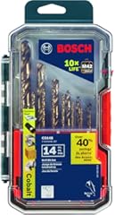 Bosch CO14B 14-Piece M42 Cobalt Drill Set