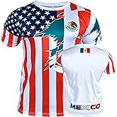 Fury USA & Mexico Flag Mix Soccer Jersey - Unisex Camiseta