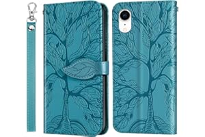 Case for Apple iPhone XR Wallet Cover Premium PU Leather Flip Phone Case with Card Slots Kickstand Magnetic Closure Folio Sta