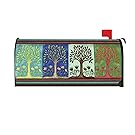 Toland Home Garden Seasons Spring Summer Fall Winter Tree Magnetic Mailbox Cover