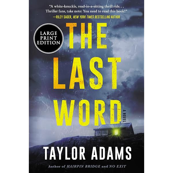 Amazon.com: The Last Word: A Novel: 9780063222953: Adams, Taylor