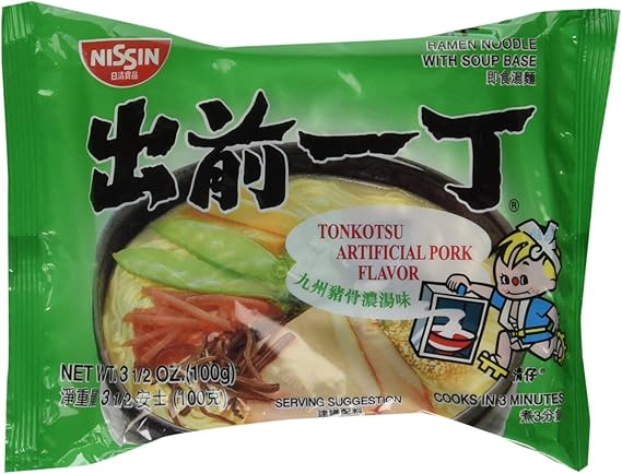 Nissin Demae Ramen, Tonkotsu Pork, 3.5 