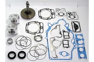 ATVWORKS Compatible with John Deere 425, 445, 455 & Kawasaki FD620 Engine Rebuild Kit with Camshaft and Pistons