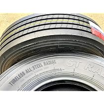 All Steel Trailer Tire Set 4x Cargo Max RT809 All Steel Trailer Tires ...
