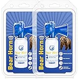 2 Pack 1.4oz Bear Horn Self Defense, Loud Air Horn