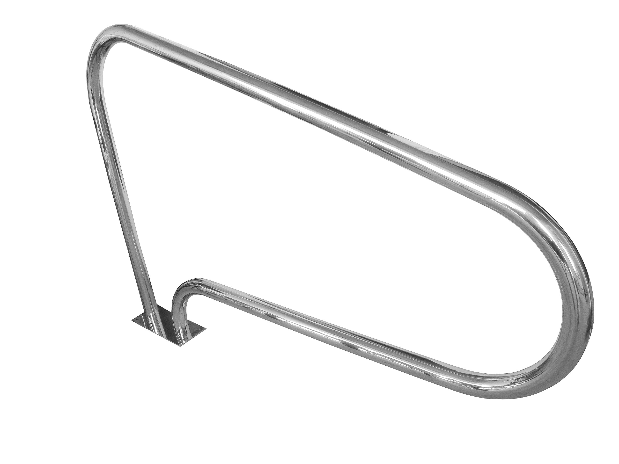 FibroPRO Swimming Pool Hand Rail With Quick Mount Base (Large)