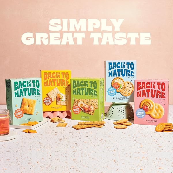 BACK TO NATURE GLUTEN FREE CRACKERS, ROSEMARY GARLIC DIPPER CRISPS – VEGAN, NON-GMO, CRACKERS FOR DIPPING – SERIOUSLY TASTY SNACKS, 3.2 OUNCE​