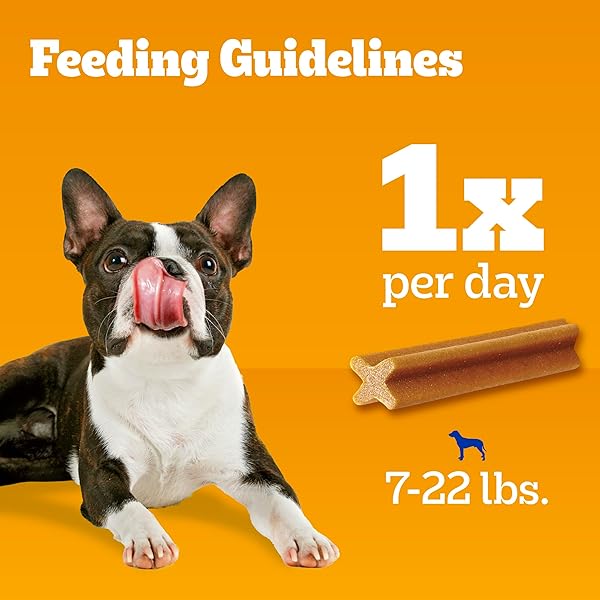 PEDIGREE DENTASTIX DENTAL CHEWS FOR DOGS, SMALL AND TOY BREED DOG TREATS, ORIGINAL FLAVOR, 14 OZ. BAG (58 TREATS TOTAL)