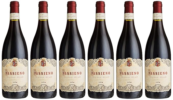 Lamberti Passieno Rotwein 2014 trocken Wein (6 x 0.75 l)