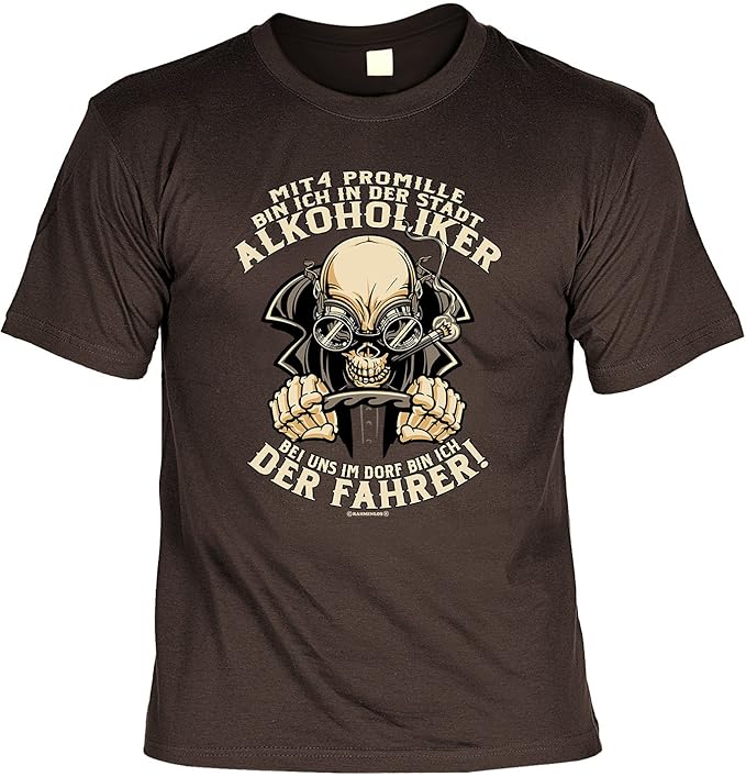 Bier Sprüche Tshirt Lustiges Partyshirt Motiv Alkohol Mit