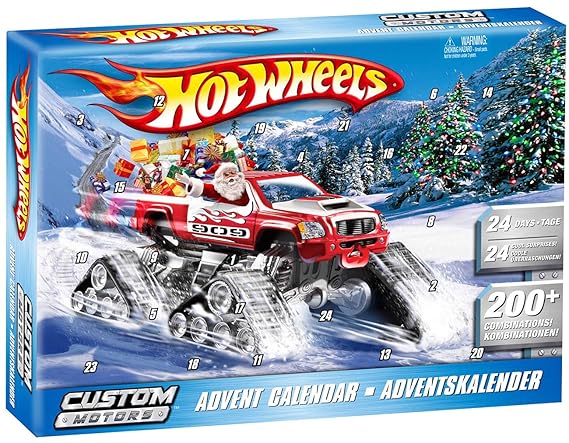 Mattel V9298 - Hot Wheels Custom Motors Hot Wheels Adventskalender