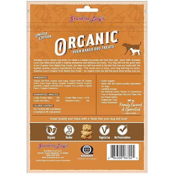 GRANDMA LUCY’S LIMITED EDITION PUMPKIN PIE RECIPE 8 OZ