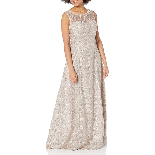 Amazon.com: Adrianna Papell Studio Women's Beaded Long Sleeve Gown, Biscotti,  4 : Clothing, Shoes & Jewelry