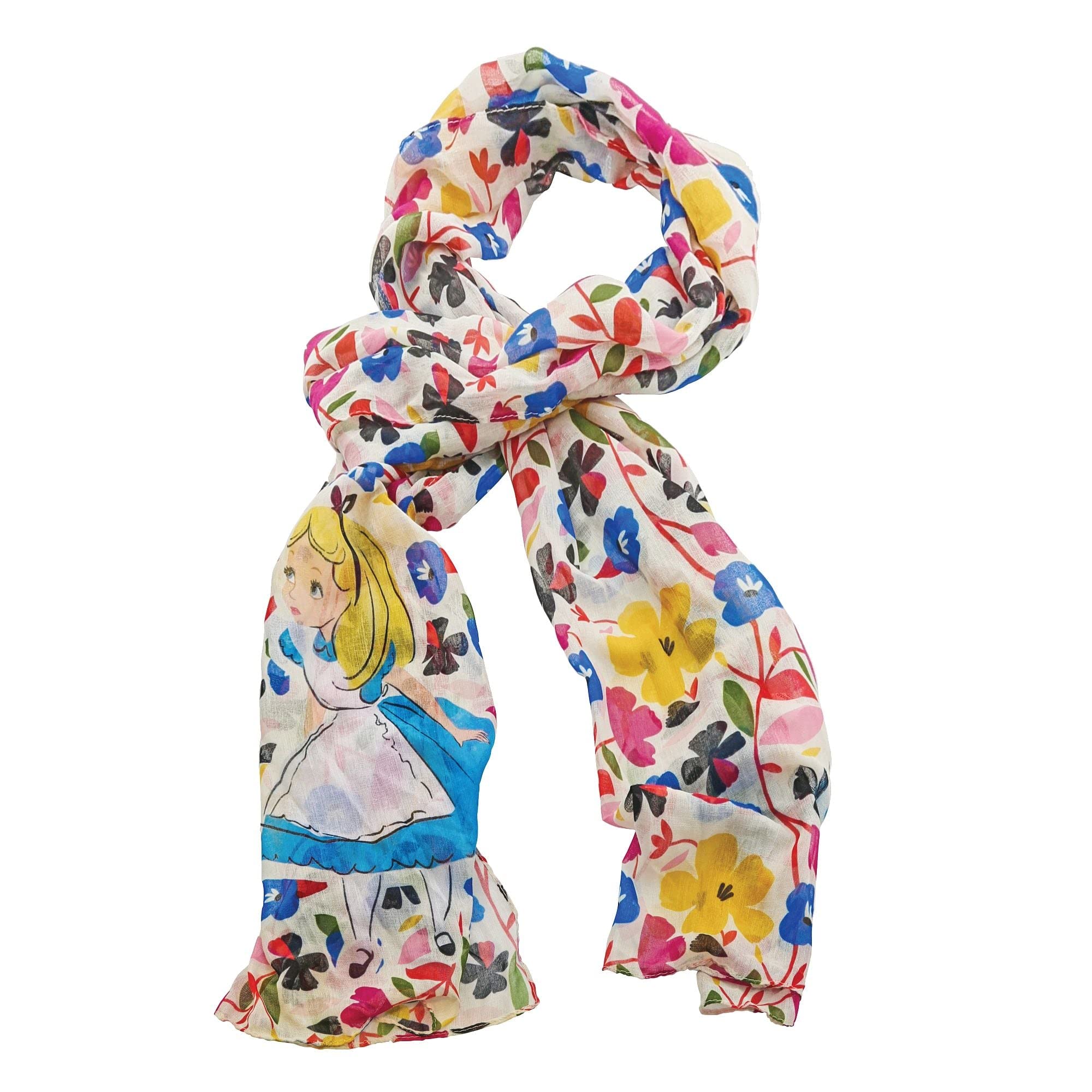Enesco Enchanting Disney Collection Alice In Wonderland Scarf