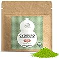Matcha Moon Organic Premium Ceremonial Grade Matcha Green Tea Powder – Single Origin Gyokuro Tea Leaf Matcha from Kagoshima, Japan – USDA Certified – 40g Pouch