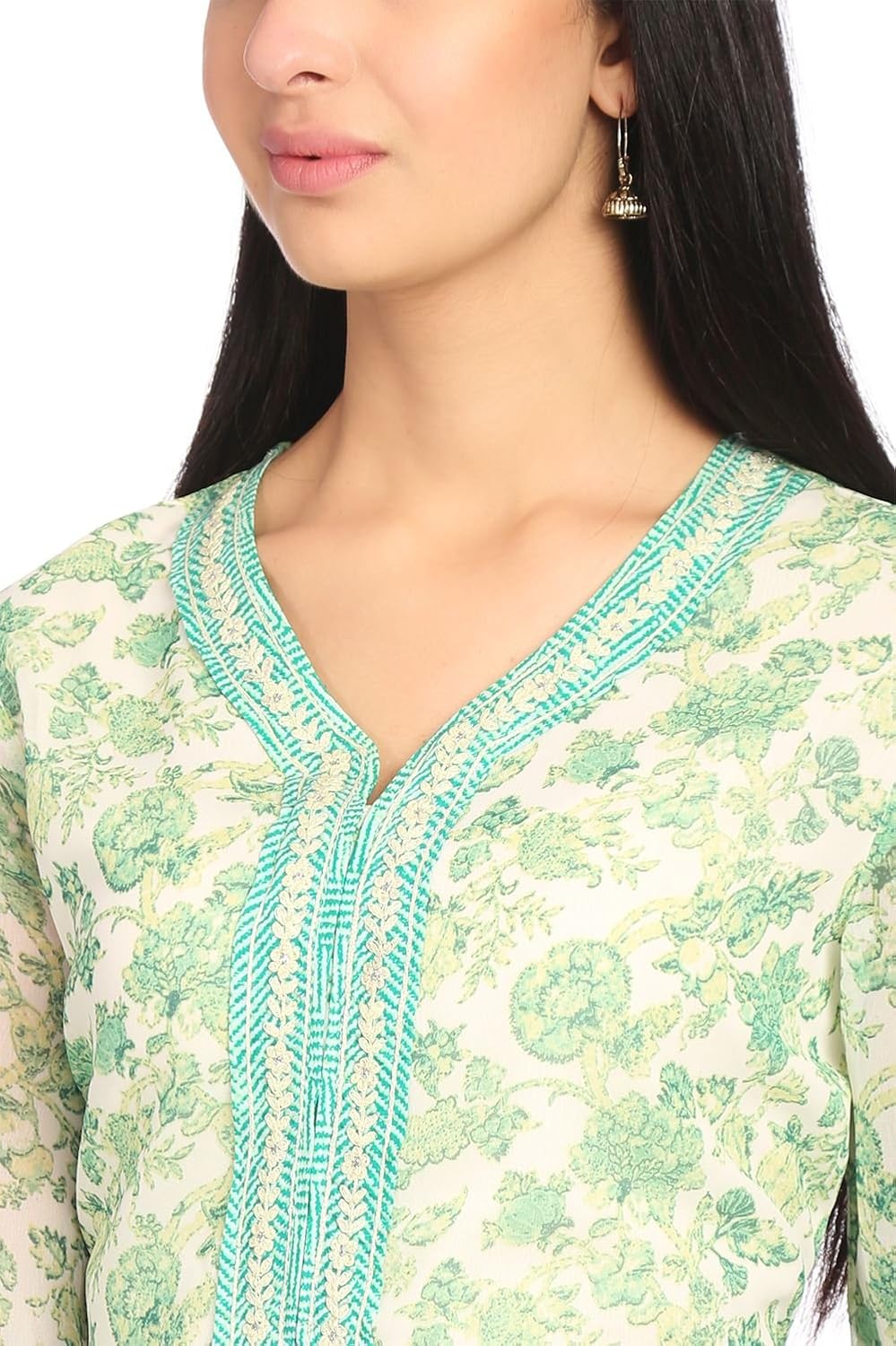 biba women's straight salwar suit