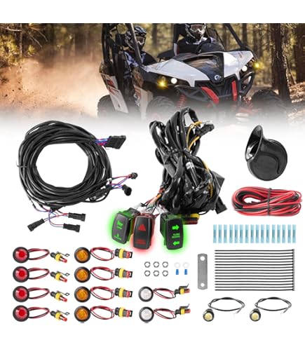 thumbnail image 2 of UTV Turn Signal Kit With Horn & Hazard - Universal Street 2 of 11