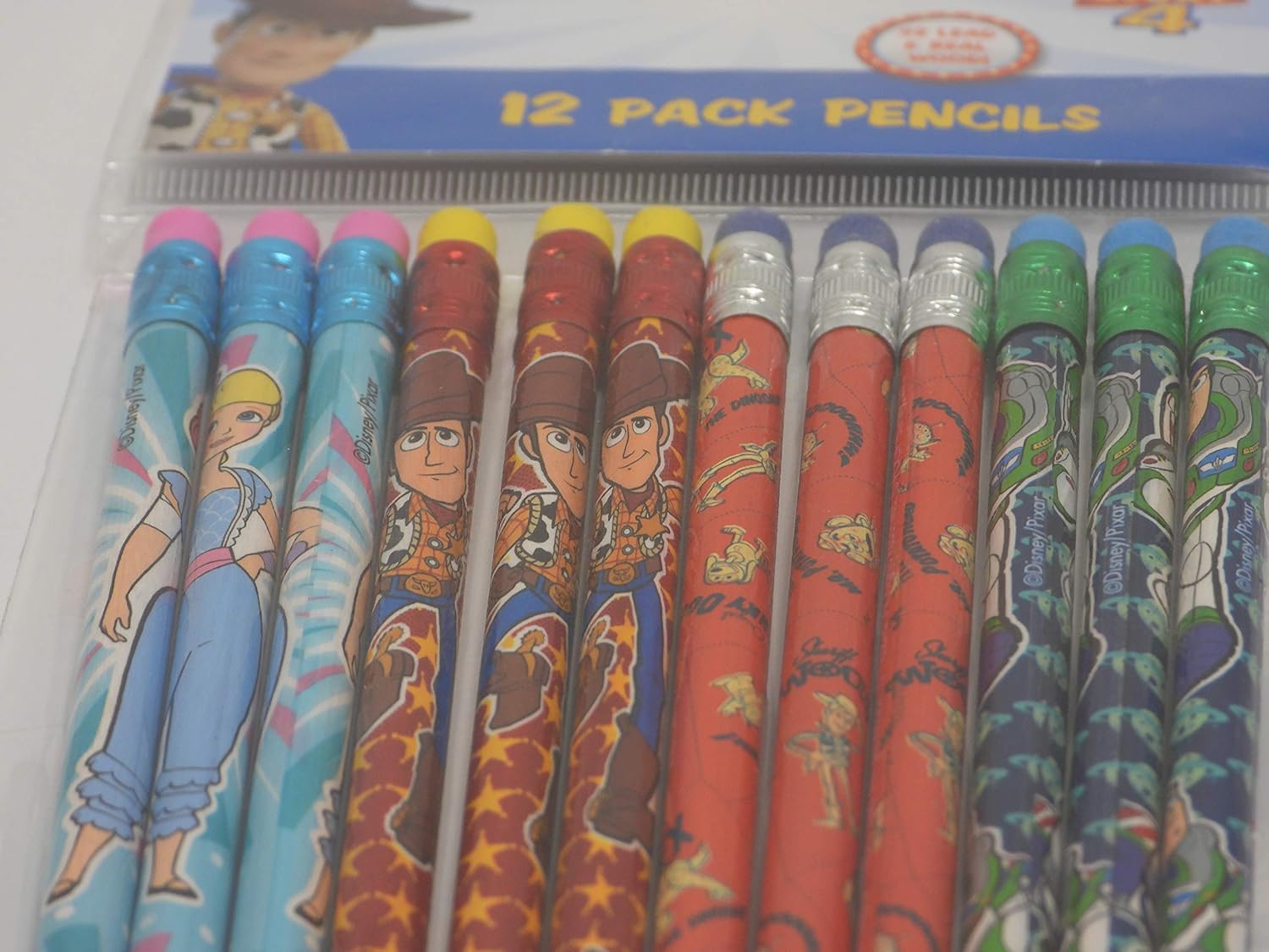 Disney Pixar Toy Story 4-12 Wood Pencils Pack: Industrial & Scientific