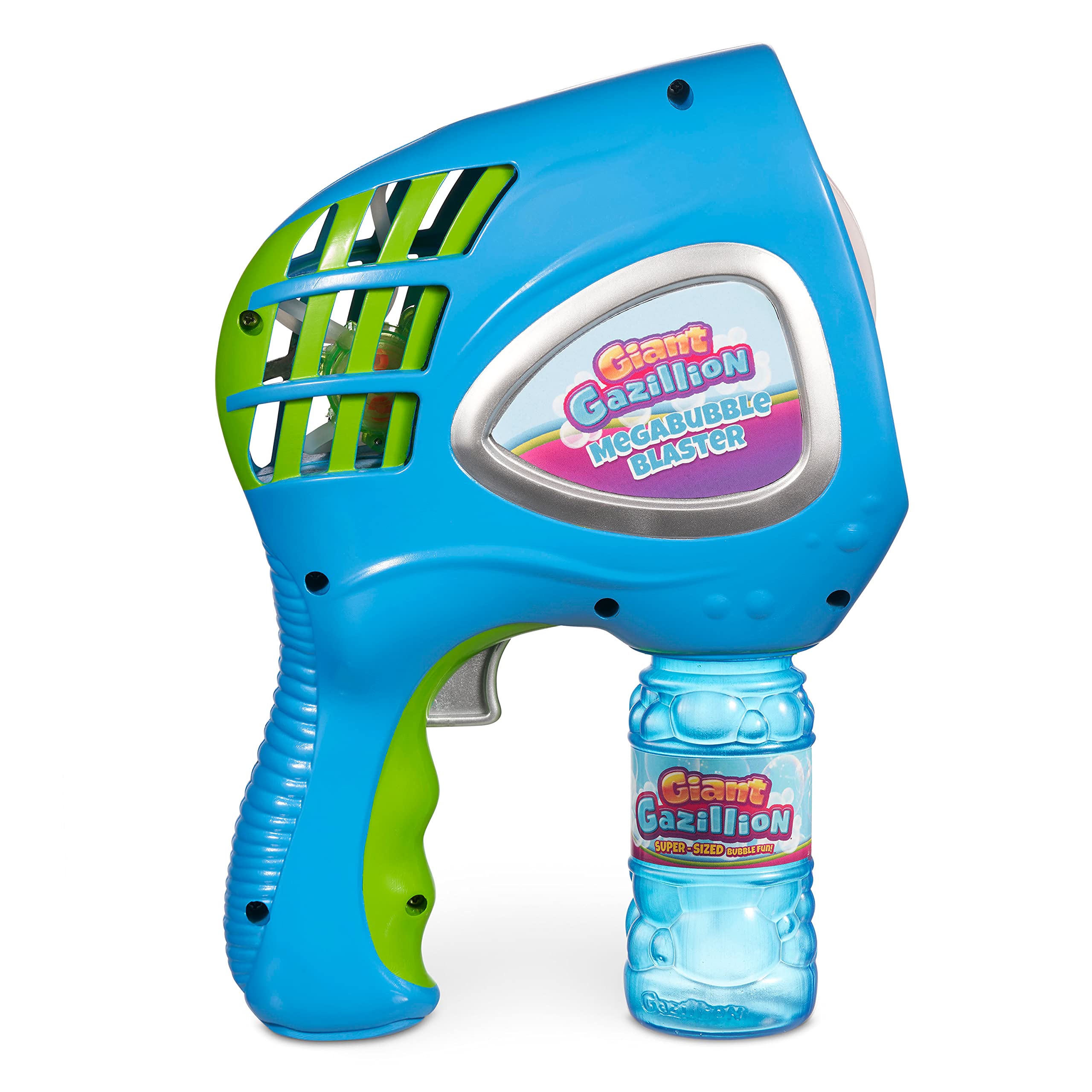 Gazillion Bubbles 36444 Mega Bubble Blaster Gun, Blue