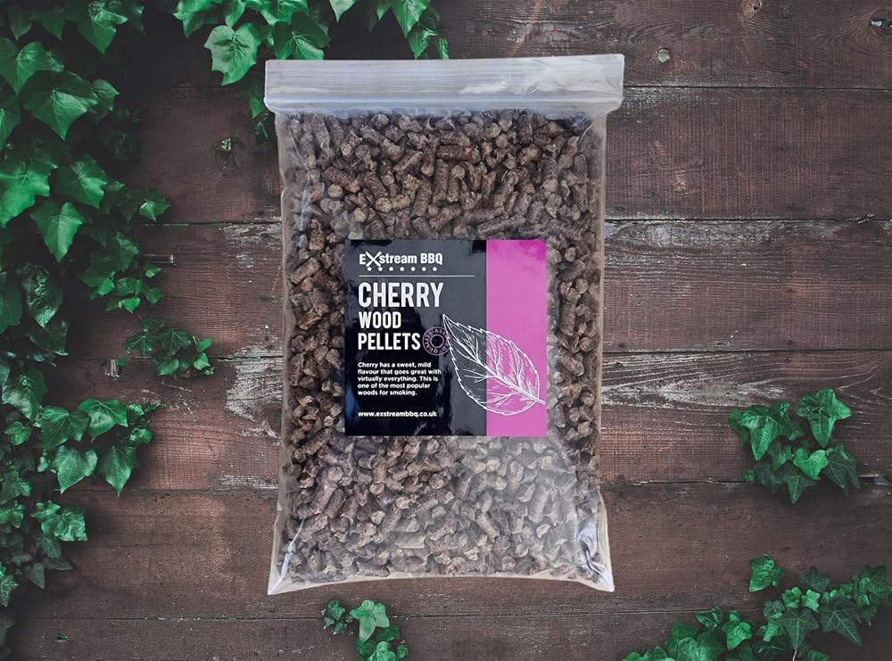 Exstream BBQ Cherry 1 Litre Pellet for Ninja Woodfire Grill 660g