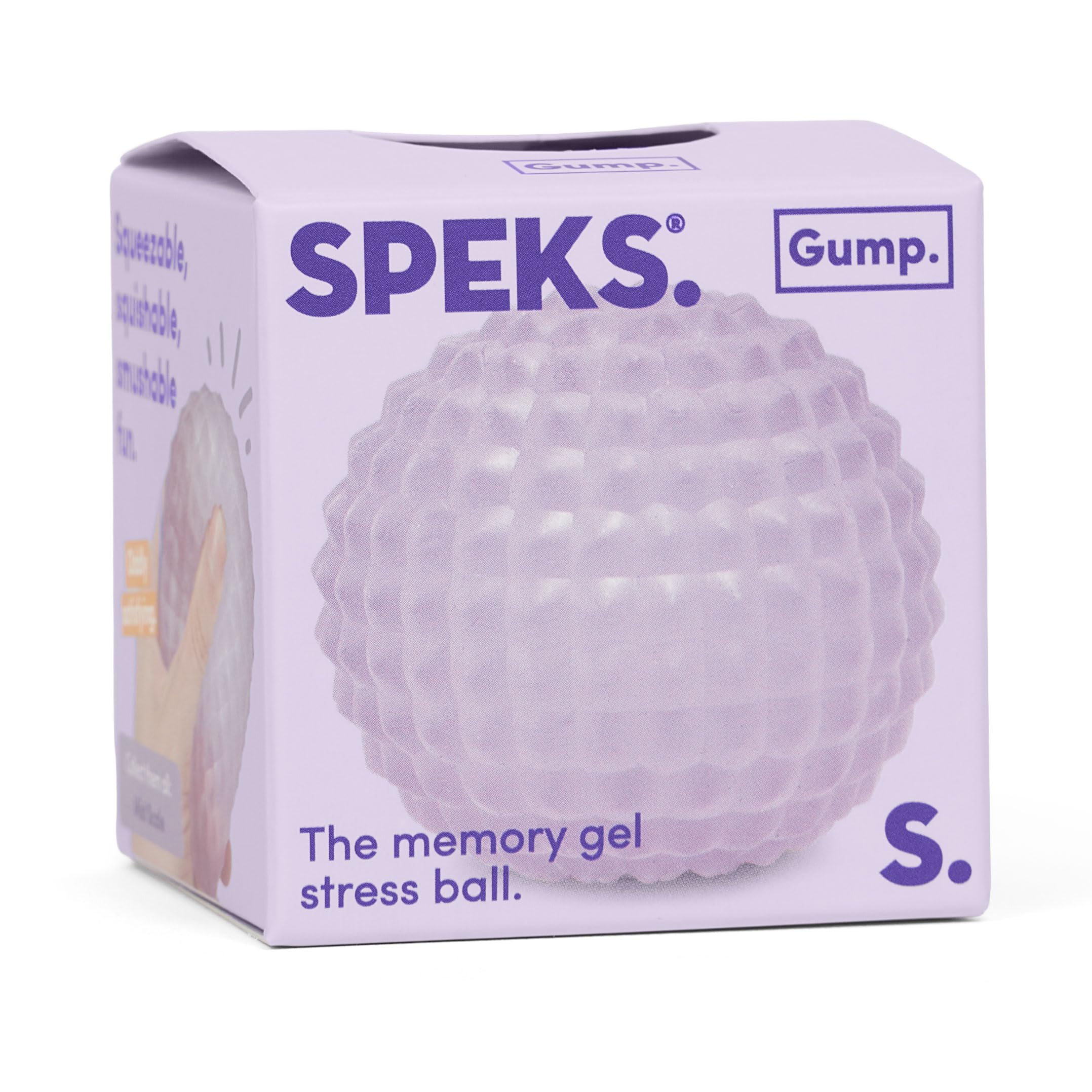 Gump Surface Gel-Filled Stress Ball | Ultra-Squishy Fidget Toy for Stress Relief & Focus | Anxiety Ball for Adults & Teens | Sensory Squeeze Toy | Mist