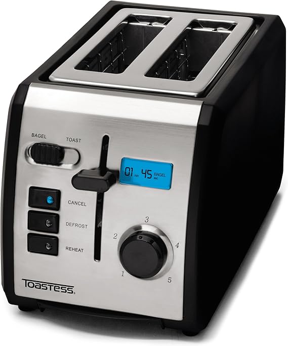 Toastess TT513 2Slice Toaster with Digital Countdown Timer Amazon.co