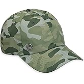 Gaiam Women's Classic Fitness Hat - Baseball Cap and Running Hat for Women - Built-In Ponytail Hole, Moisture-Wicking Fabric for General Outdoor Activities - One Size Fits Most - Green Camouflage