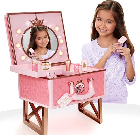 Amazon ディズニー 化粧台 鏡 子供 女の子 おもちゃ ままごと ままごと ごっこ遊び おもちゃ
