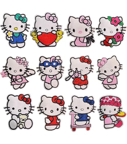 Cute Pink Kitty Cat With Wings Patch - 2.3x3 Inch Iron-On Or Sew-On Embroidered Patch