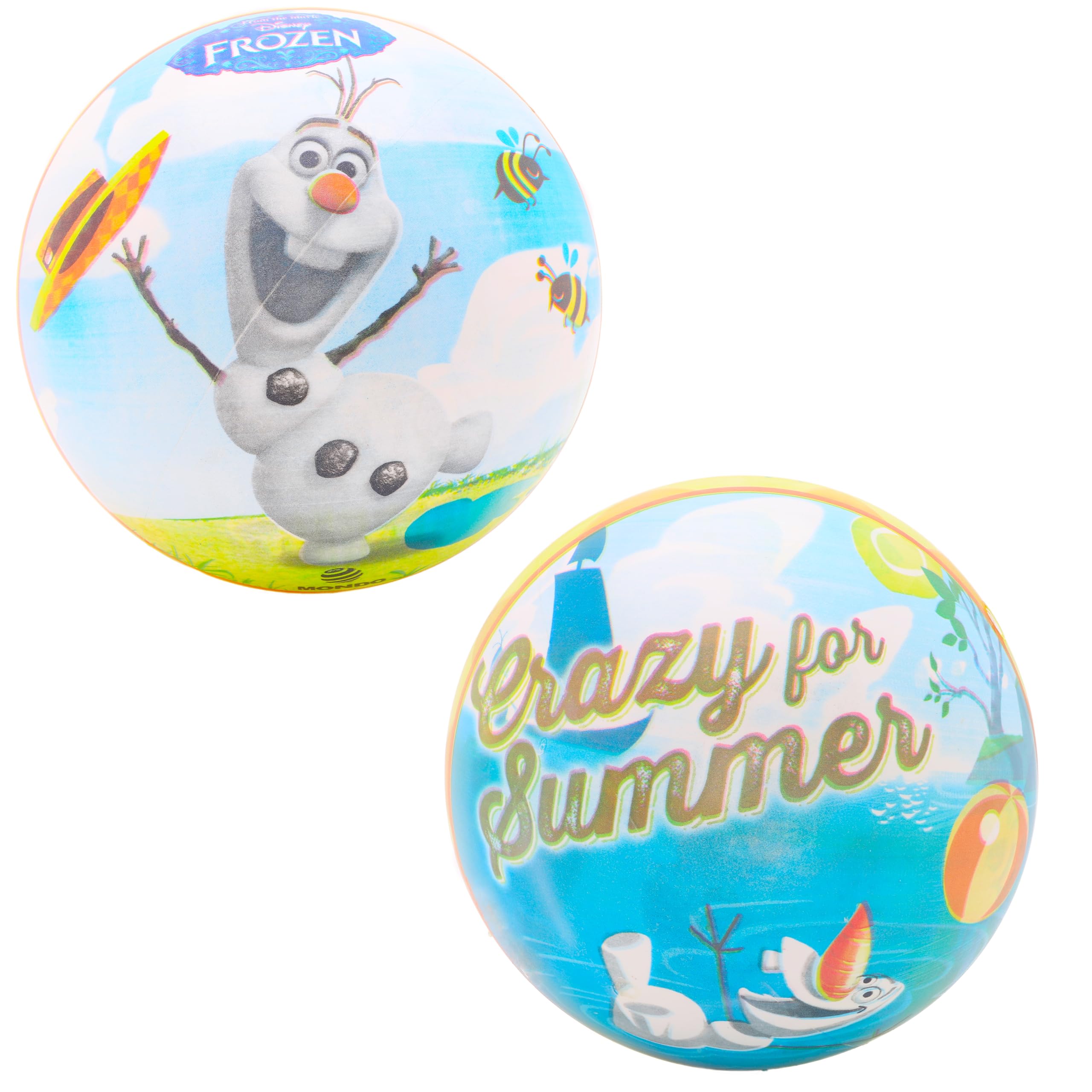 Toyland® 9" / 23cm Frozen Play Ball - Olaf Theme - Beach Games - Outdoor & Indoor Toys