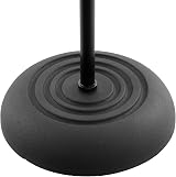 Tiger Microphone Stand with Round Base Black - Adjustable, Durable view 5