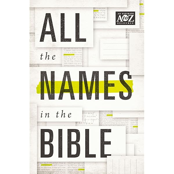 Amazon.com: Webb's Easy Bible Names Pronunciation Guide: Featuring
