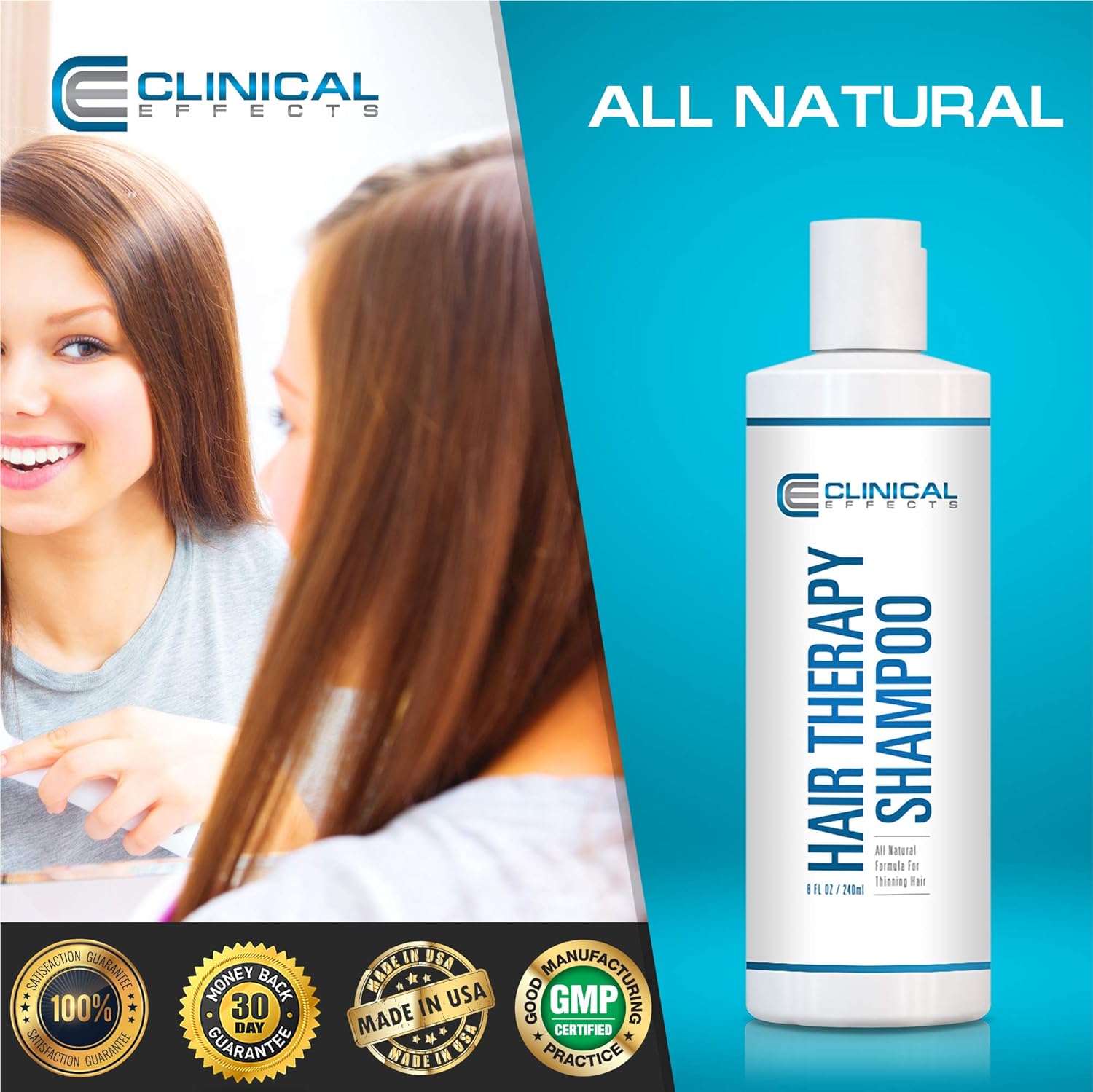 Amazon Com Hair Therapy Hair Loss Shampoo With Biotin And Anagain