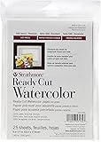 Strathmore 140305 140-Pound 25-Sheet Hot Pressed Watercolor Paper, 5 by 7-Inch by Strathmore