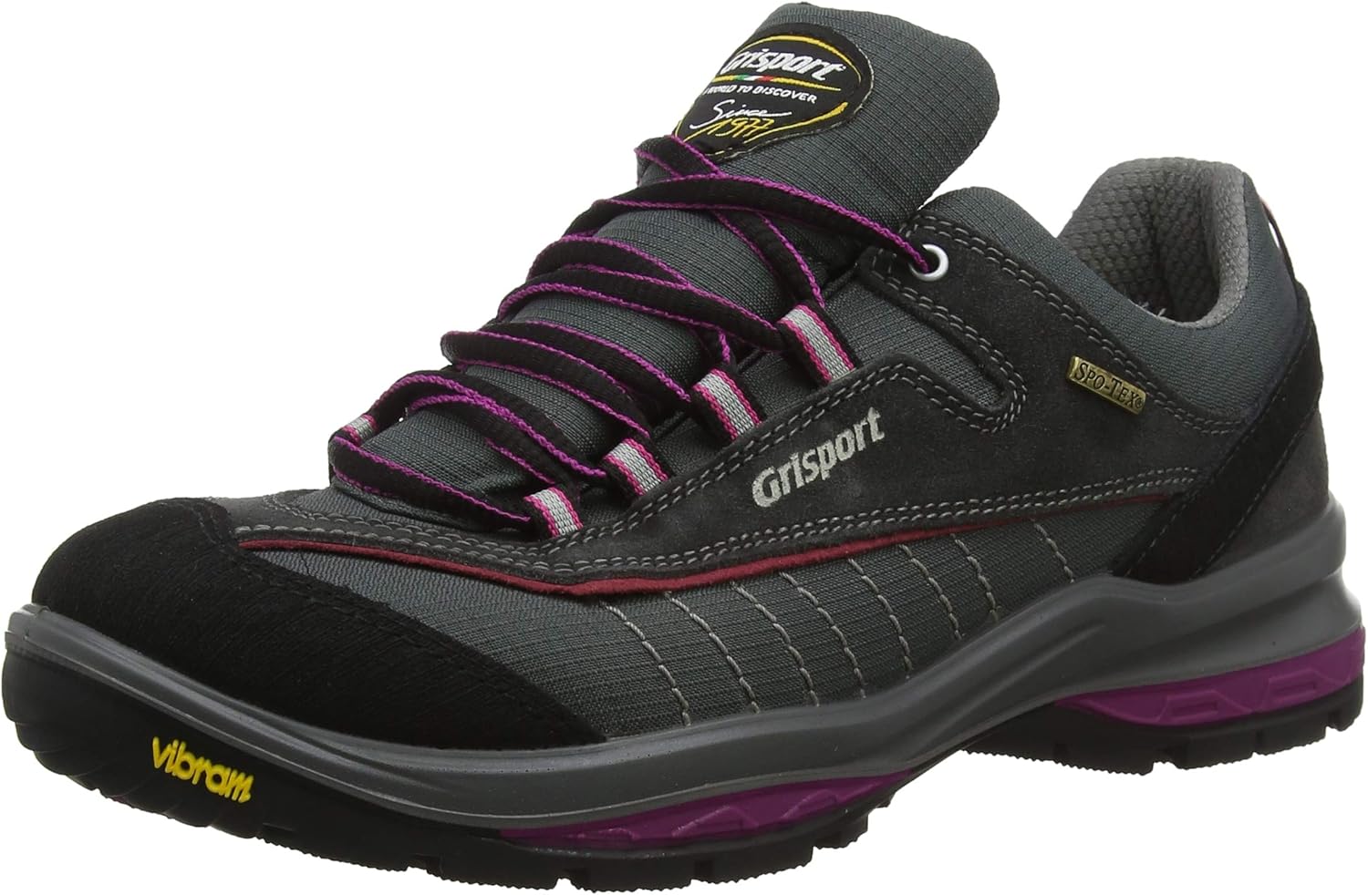 Grisport Lady Treviso - Scarpe Da Escursionismo Donna, Impermeabili Gritex, Suola Vibram, Made In Italy