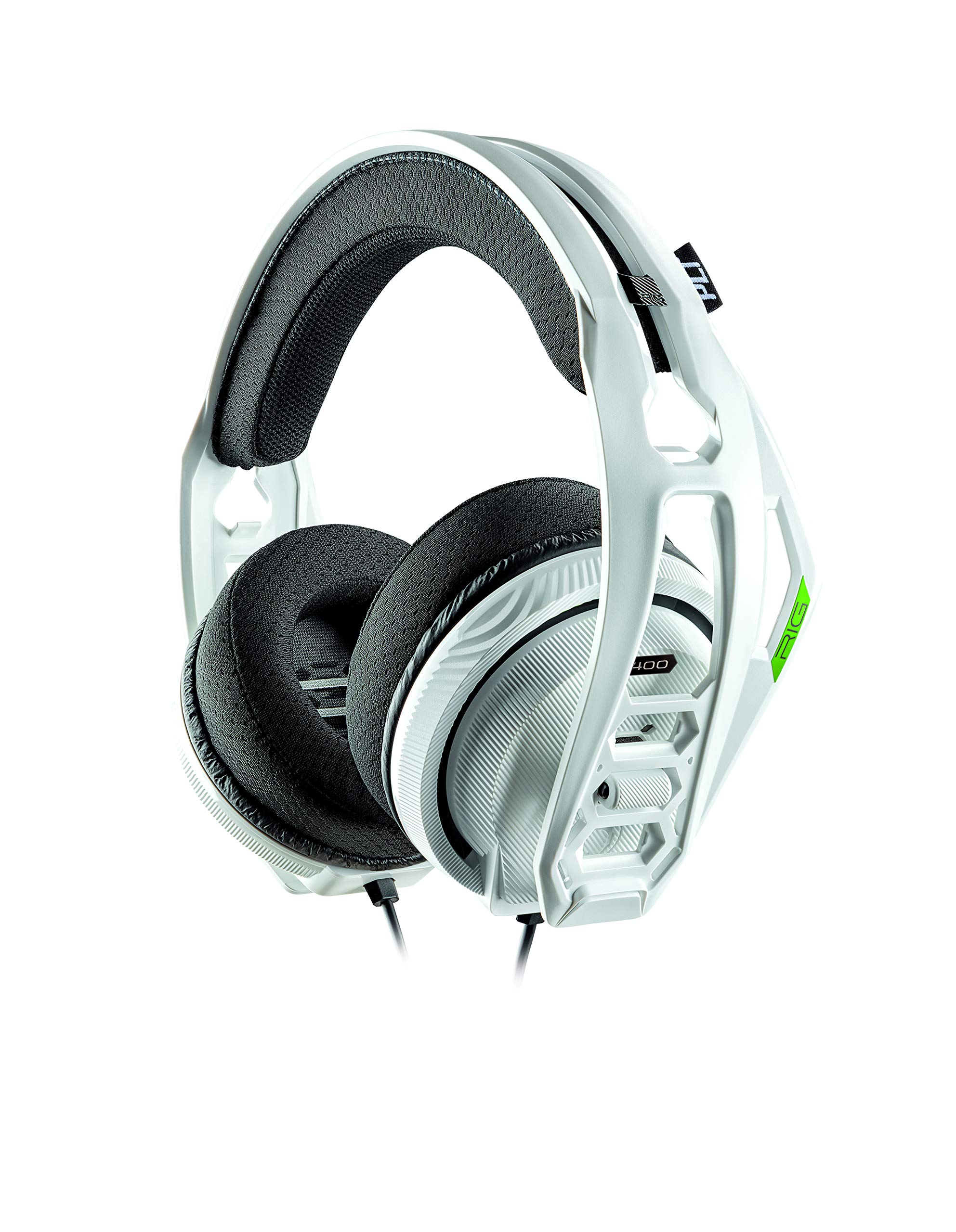 Nacon RIG RIG400HXW Gaming Headphones, Multi-platform compatibility, White