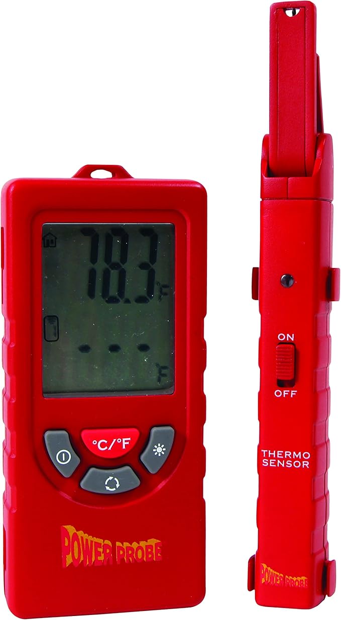 Power Probe TEMPKIT Dual Zone Digital Wireless Thermometer Amazon.co