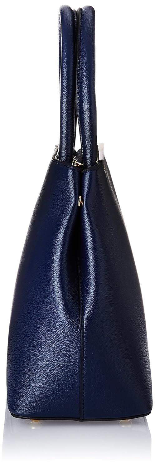 cathy london women's handbag, colour- blue, material- synthetic leather