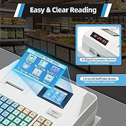 YUMIONB Digital Cash Register, Multifunctional Cash