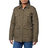 Dickies womens Duck Sherpa Lined Chore Coat