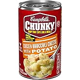 Campbell's Chunky Soup, Chicken Broccoli Cheese Soup, 18.8 Oz Can