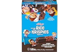 Rice Krispies Squares® Bars 1020g Jumbo Pack-Double Chocolate Chunk, 12x85g Cereal Bars
