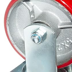 Nisorpa 6 inch Heavy Duty Casters Set of 4 Swivel