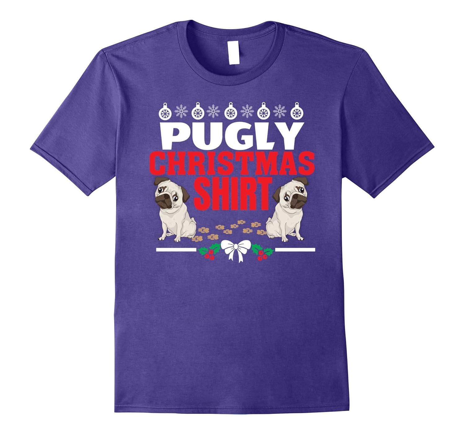 Pugly Christmas Shirt for Pug Owners and Dog Lovers-ANZ