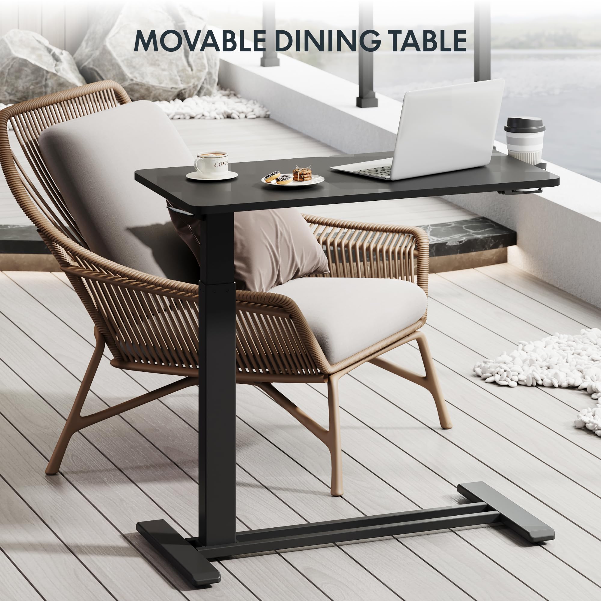 Medical Adjustable Overbed Table